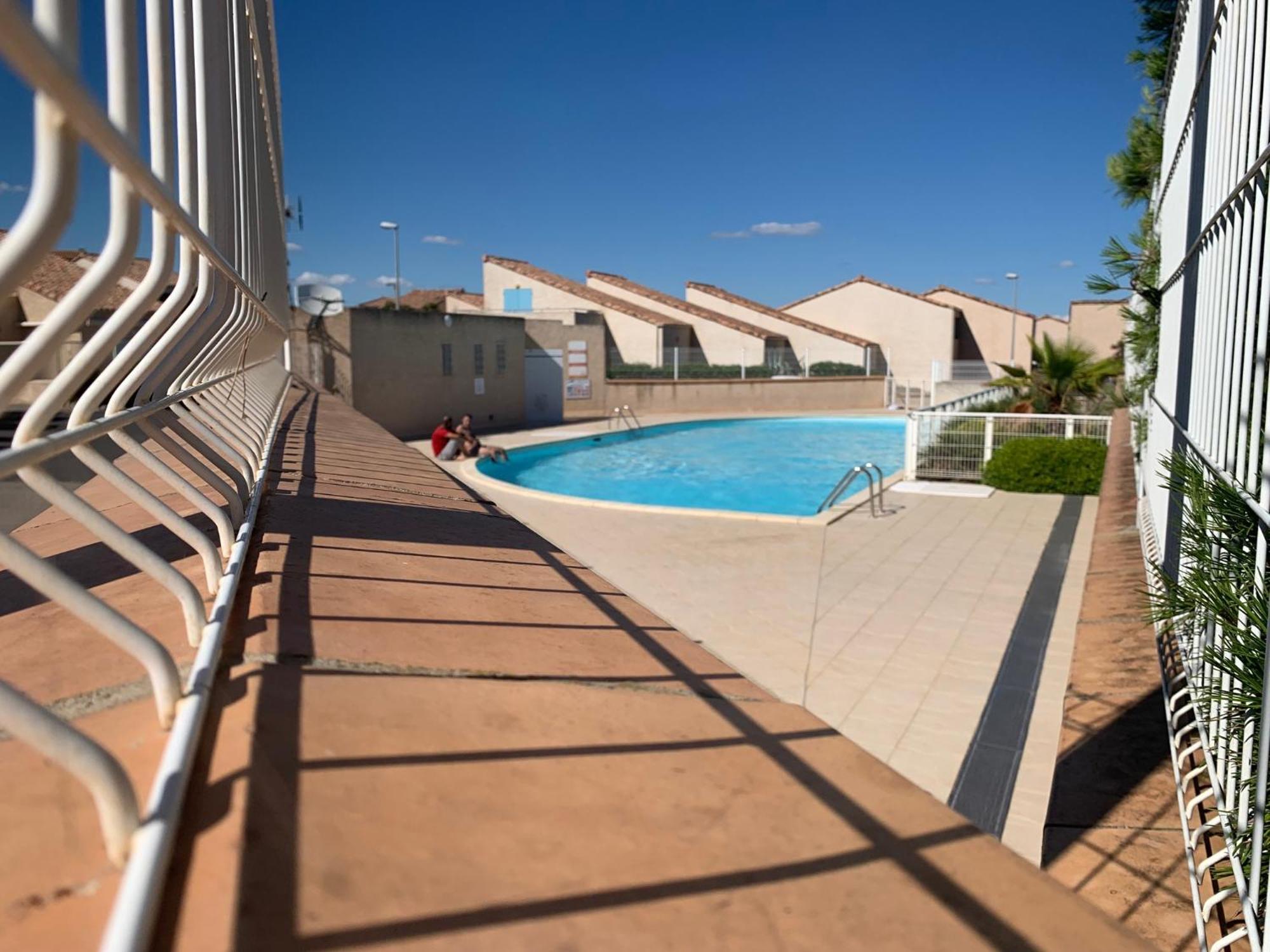 T3 Vue Mer Et Plage, Avec Wifi Et Parking Saint-Pierre-la-Mer  Esterno foto
