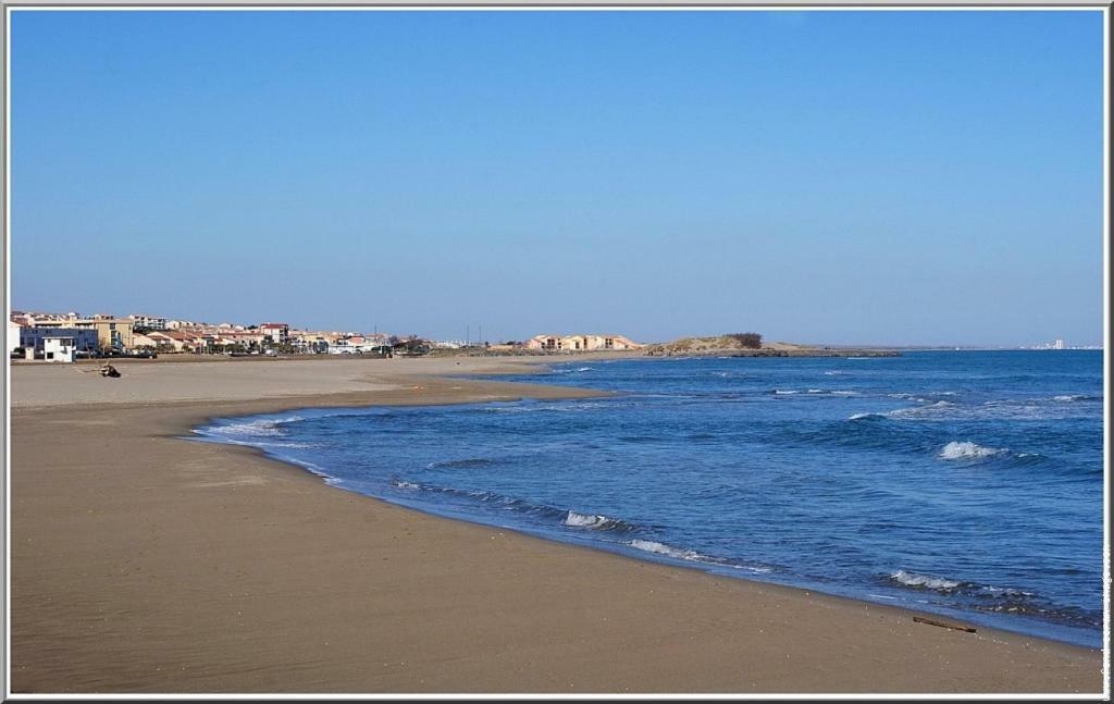 T3 Vue Mer Et Plage, Avec Wifi Et Parking Saint-Pierre-la-Mer  Esterno foto